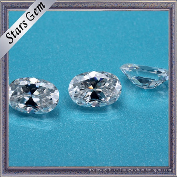 Proveedor de China corte oval Syntheitc Moissanite Diamond